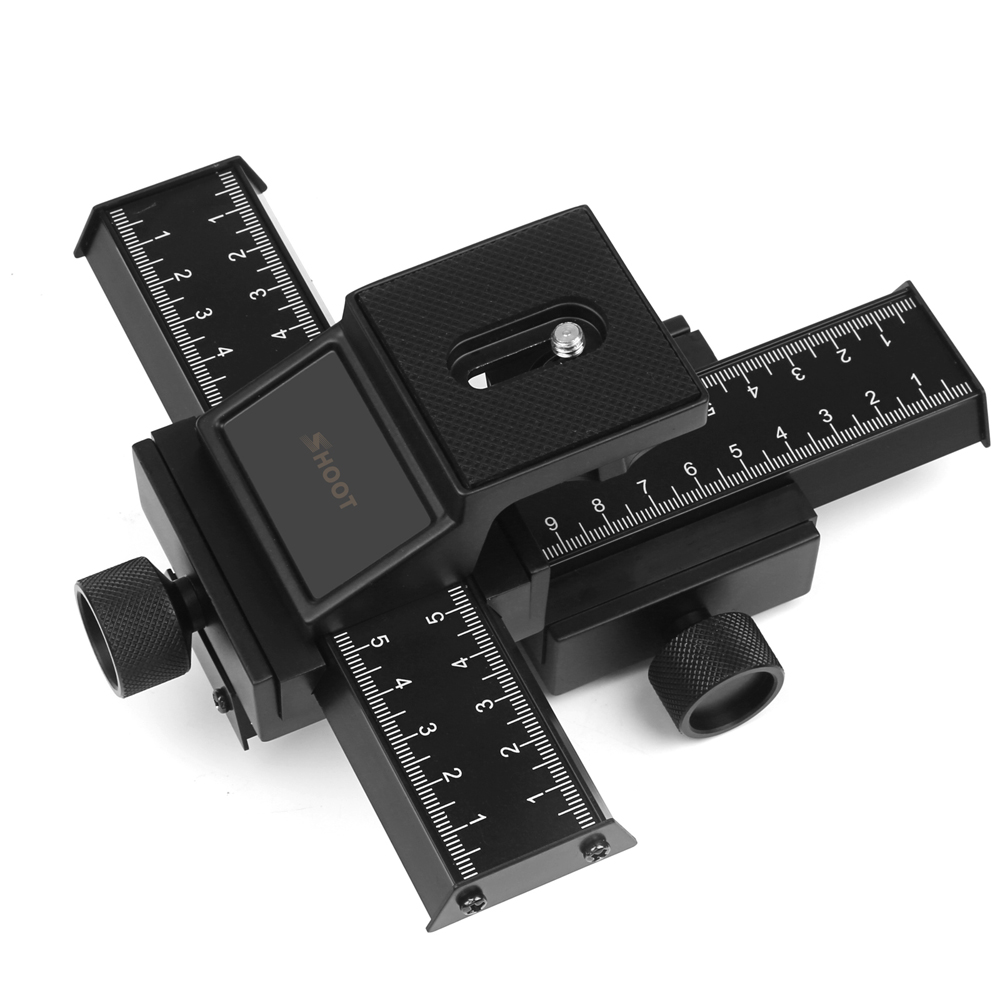 SHOOT 4 way macro focusing rail slider for Digital SLR Camera